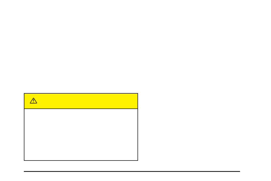 Caution | Buick 2005 Rendezvous User Manual | Page 437 / 480
