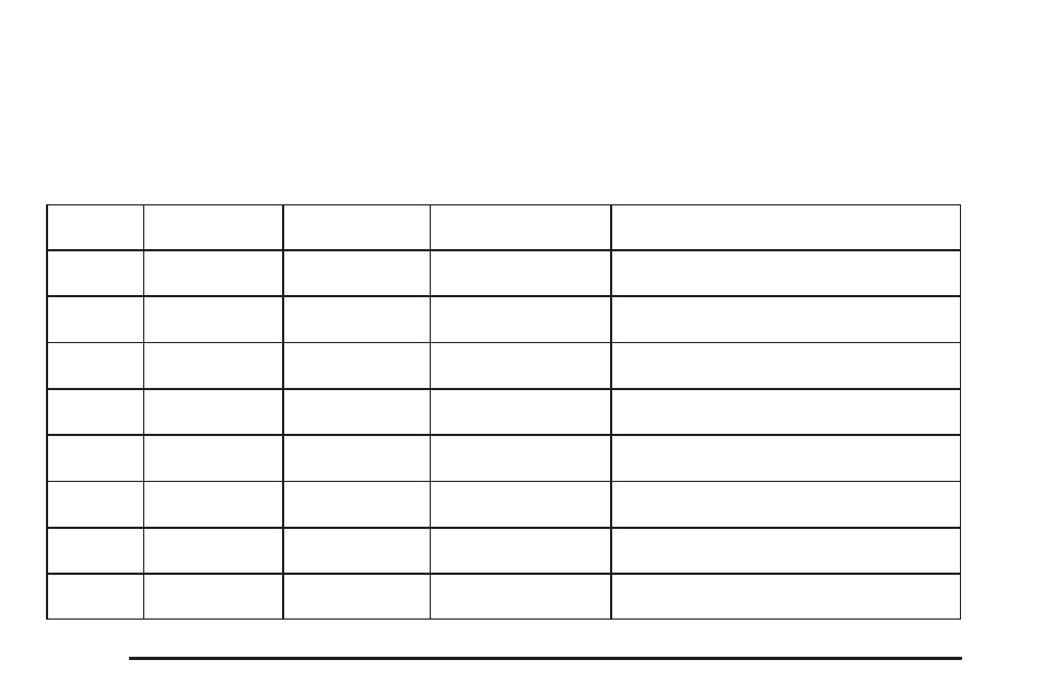 Maintenance record, Maintenance record -14 | Buick 2005 Rendezvous User Manual | Page 448 / 480