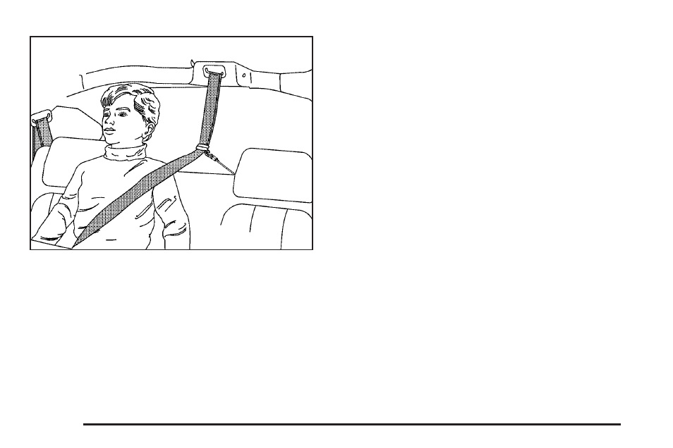 Safety belt pretensioners, Safety belt extender | Buick 2005 Rendezvous User Manual | Page 48 / 480