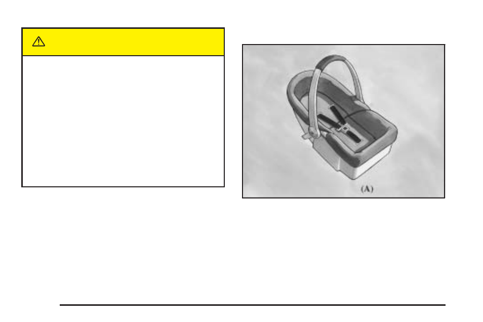 Child restraint systems, Child restraint systems -48, Caution | Buick 2005 Rendezvous User Manual | Page 54 / 480