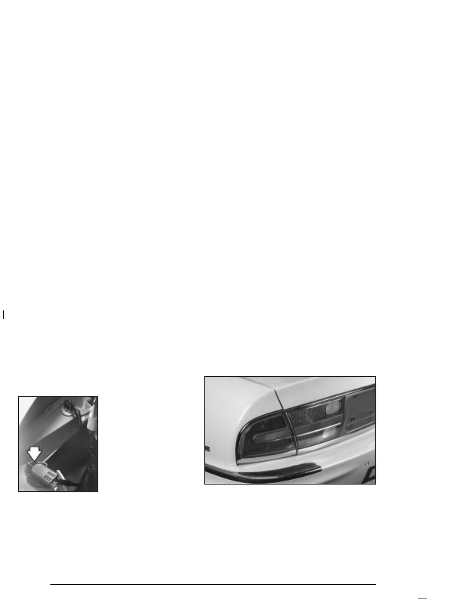 Front turn signal lamps, Rear turn signal, stoplamps and back-up lamps, Back-up lamps -50 | Buick 2005 Park Avenue User Manual | Page 282 / 388