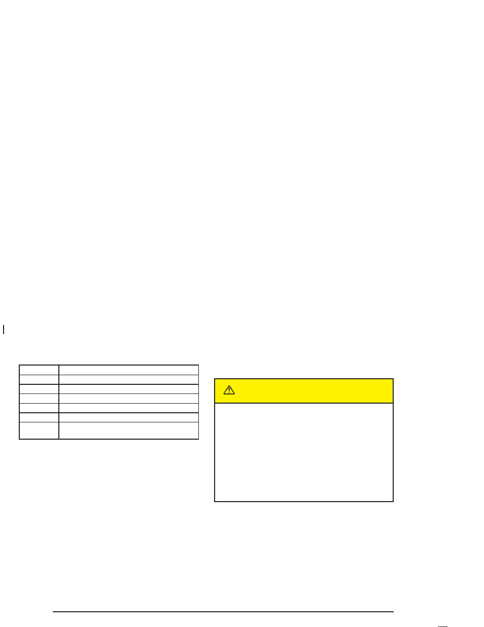 Caution, Removing the rear seat cushion | Buick 2005 Park Avenue User Manual | Page 330 / 388