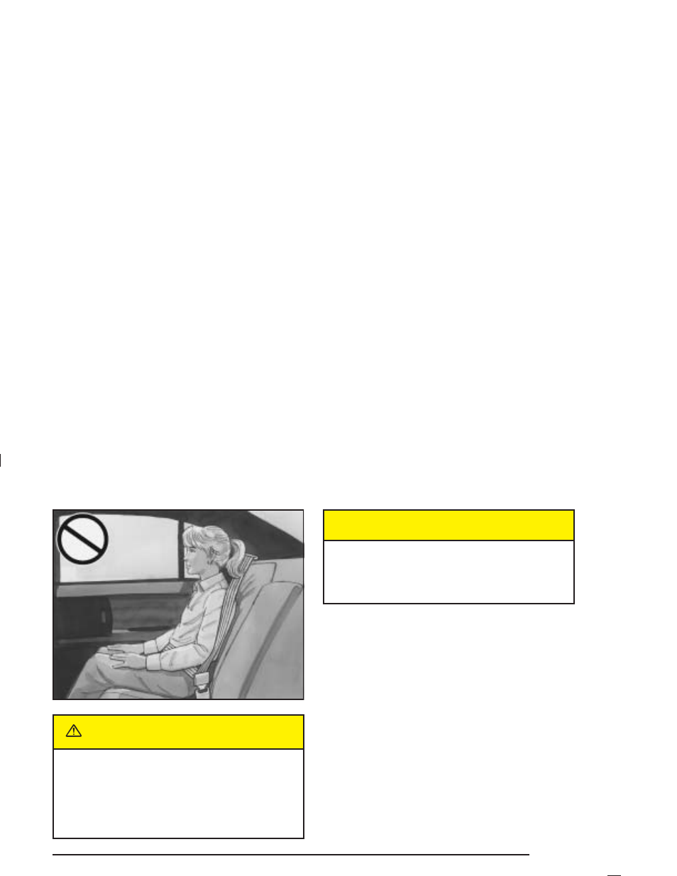 Infants and young children, Infants and young children -29, Caution | Buick 2005 Park Avenue User Manual | Page 35 / 388