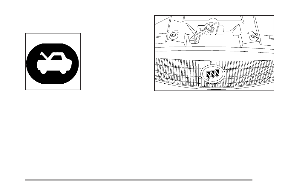 Hood release, Hood release -11 | Buick 2005 LaCrosse User Manual | Page 287 / 410