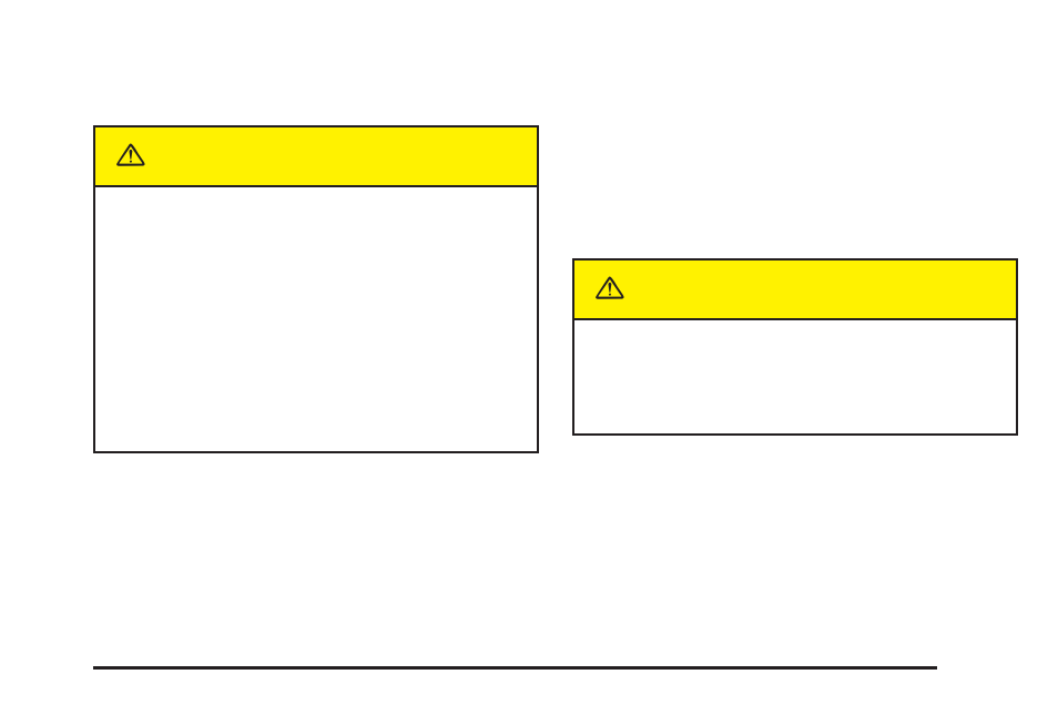 Caution | Buick 2005 LaCrosse User Manual | Page 305 / 410