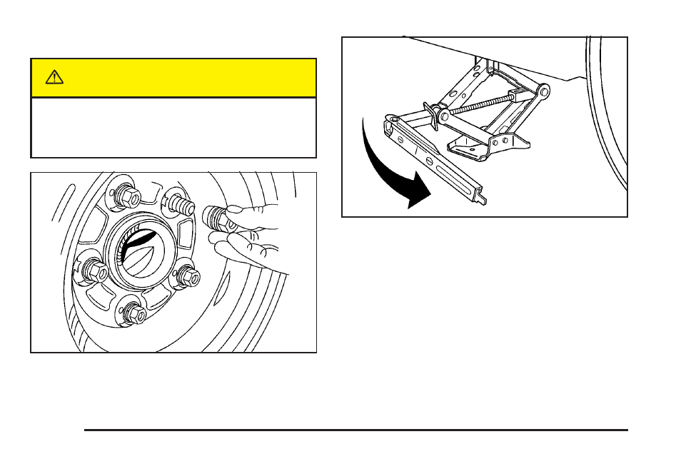 Caution | Buick 2005 LaCrosse User Manual | Page 350 / 410