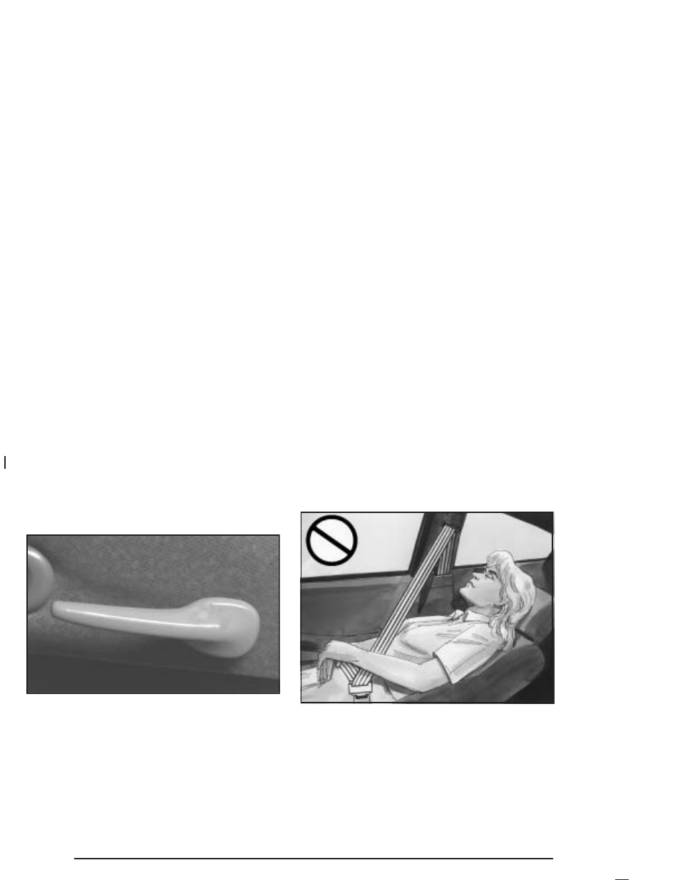 Reclining seatbacks, Reclining seatbacks -4 | Buick 2005 Century User Manual | Page 10 / 348