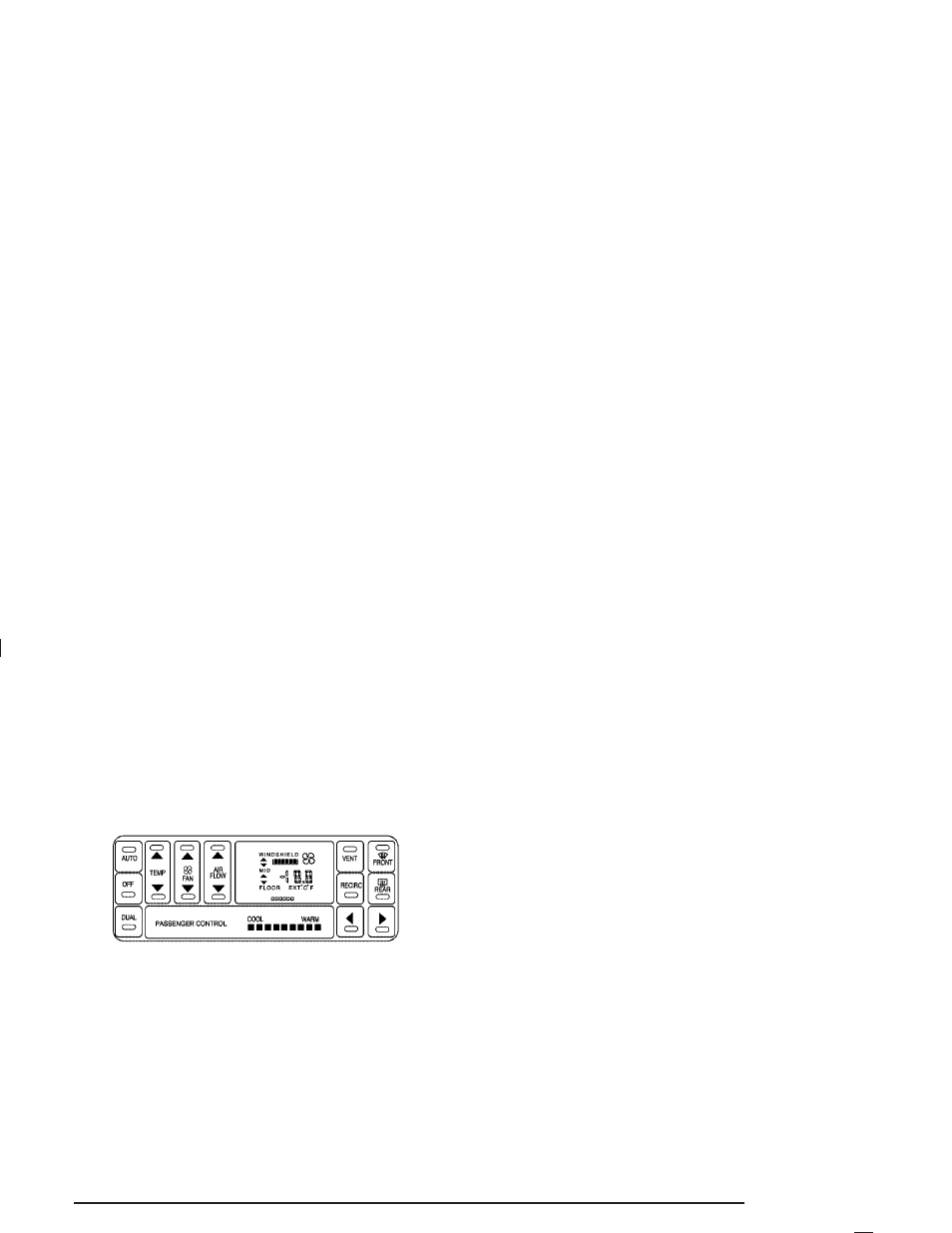 Dual automatic climate control system, Dual automatic climate control system -21, Automatic operation | Buick 2005 Century User Manual | Page 121 / 348