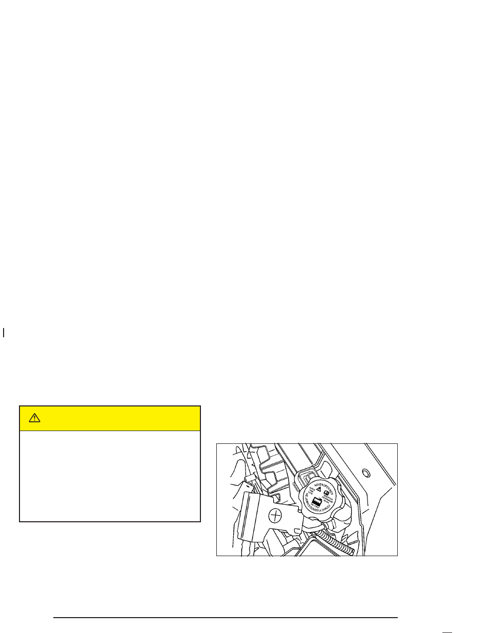 Caution | Buick 2005 Century User Manual | Page 240 / 348