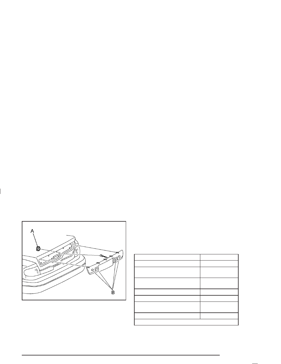 Back-up lamps, Back-up lamps -51, Replacement bulbs | Buick 2005 Century User Manual | Page 261 / 348