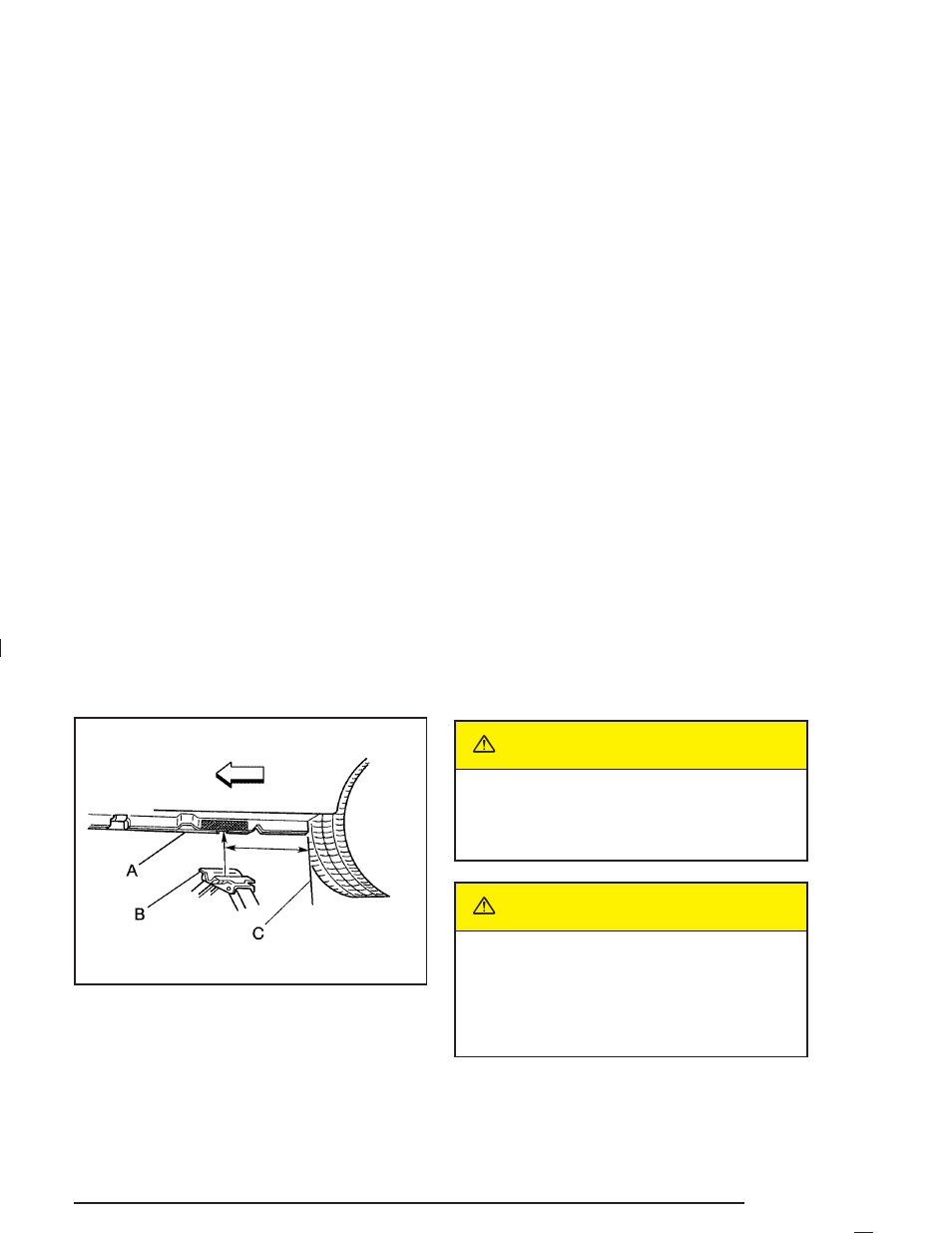 Caution | Buick 2005 Century User Manual | Page 285 / 348