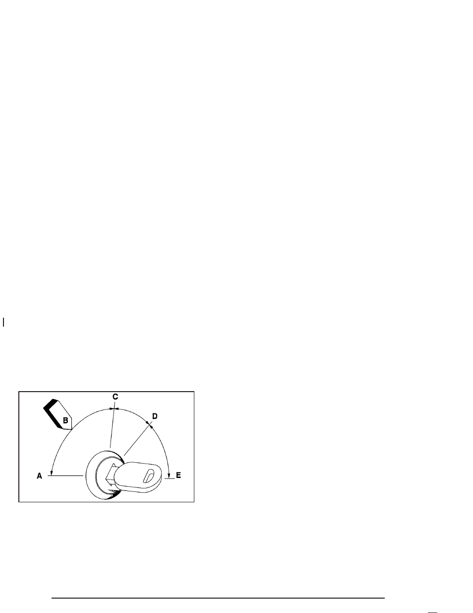 Ignition positions, Ignition positions -18 | Buick 2005 Century User Manual | Page 84 / 348