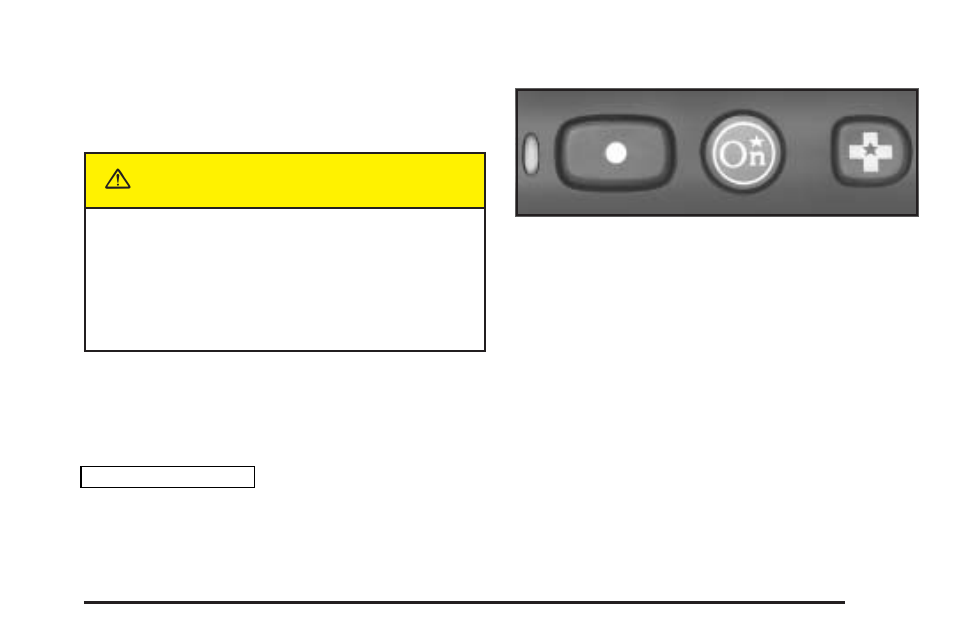 Outside convex mirror, Outside heated mirrors, Onstar® system | Onstar, System, System -33, Caution | Buick 2004 Rendezvous User Manual | Page 123 / 486