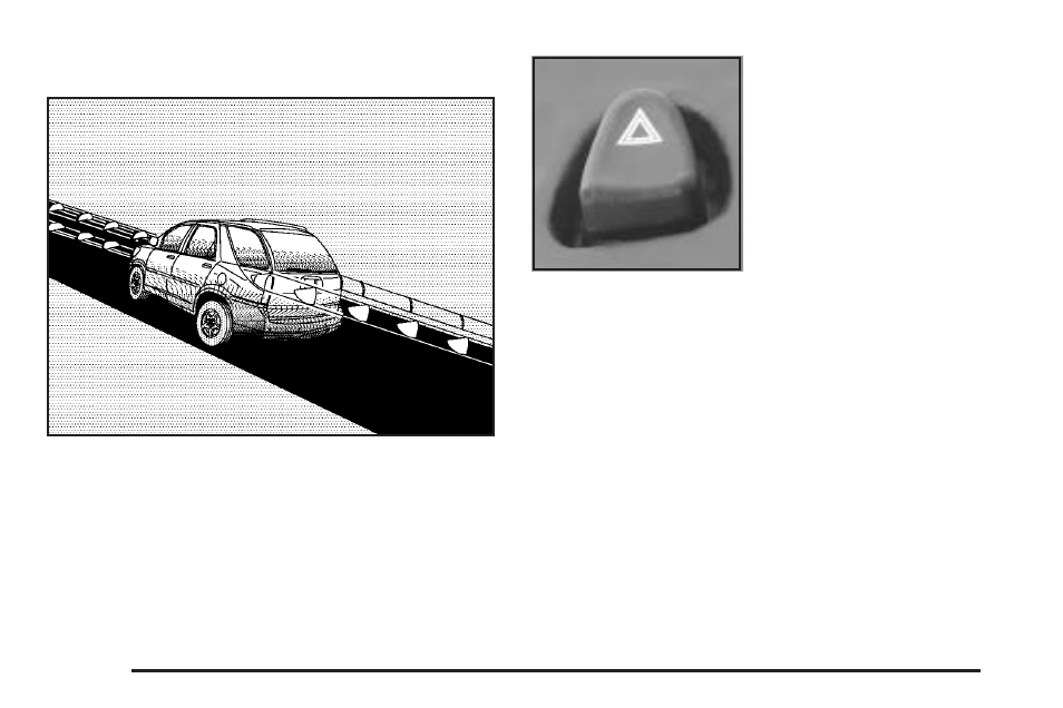 Hazard warning flashers, Hazard warning flashers -6, Hazard | Warning flashers | Buick 2004 Rendezvous User Manual | Page 146 / 486