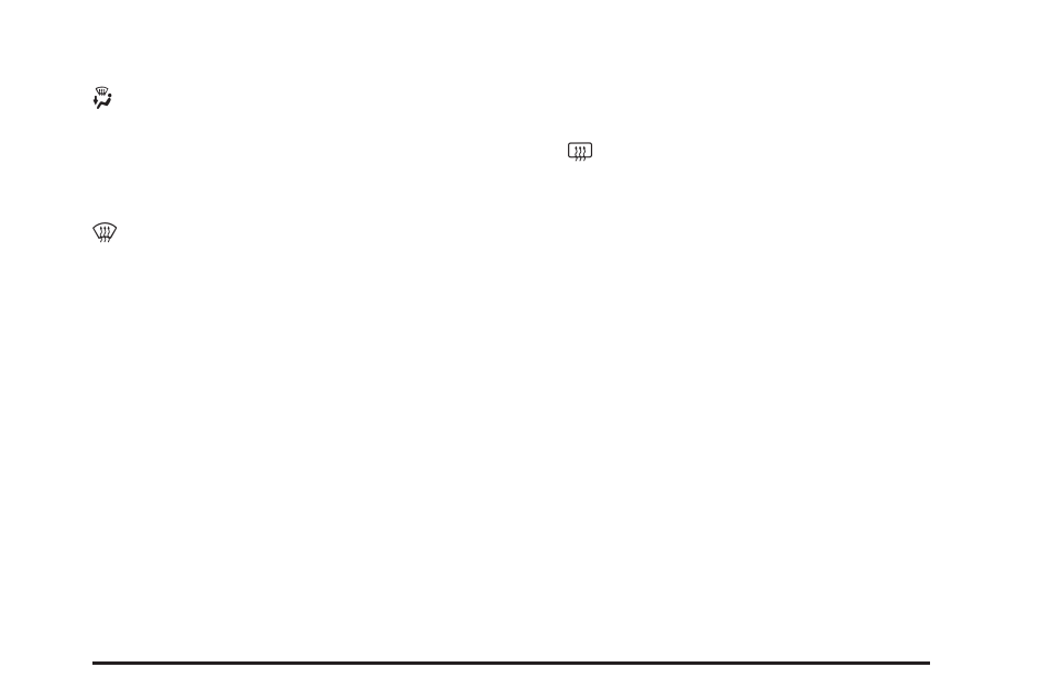 Rear window defogger | Buick 2004 Rendezvous User Manual | Page 171 / 486