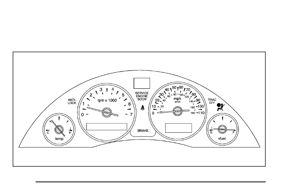 Instrument panel cluster, Instrument panel cluster -40, Instrument panel | Cluster | Buick 2004 Rendezvous User Manual | Page 180 / 486