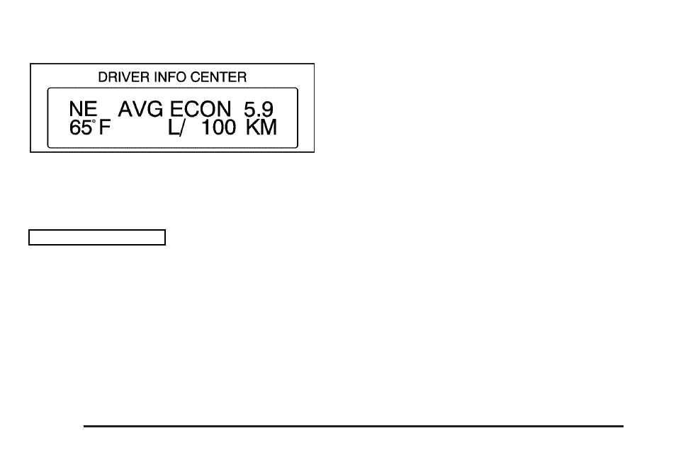 Driver information center (dic), Driver information center (dic) -60 | Buick 2004 Rendezvous User Manual | Page 200 / 486