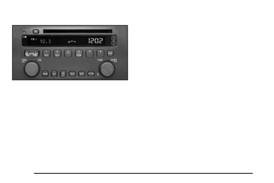 Radio with cd, Radio with cd -74 | Buick 2004 Rendezvous User Manual | Page 214 / 486