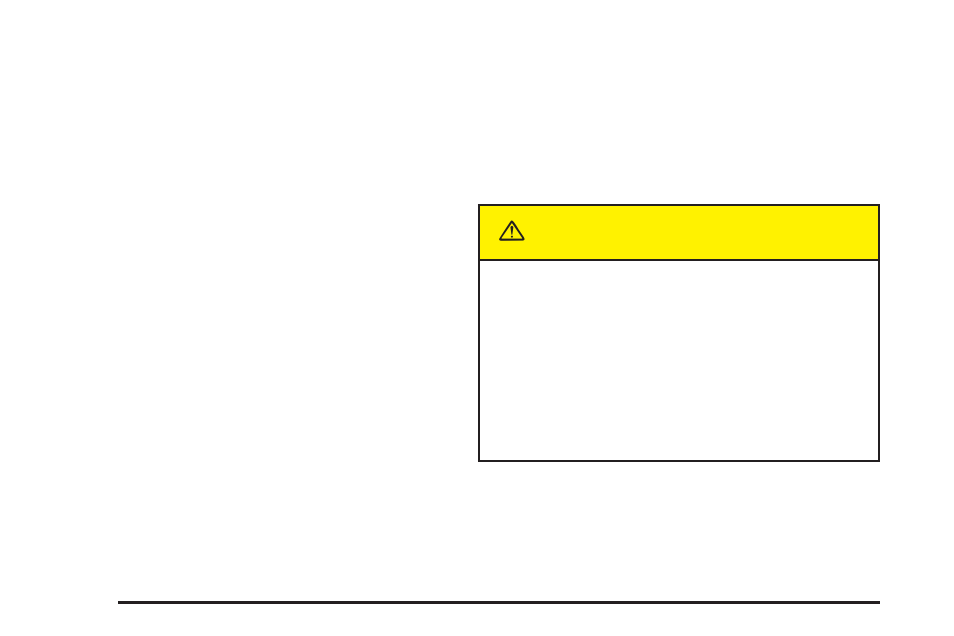 Caution | Buick 2004 Rendezvous User Manual | Page 278 / 486