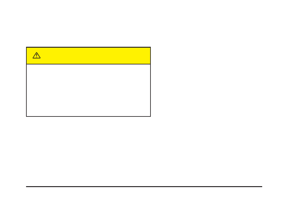 Caution | Buick 2004 Rendezvous User Manual | Page 293 / 486