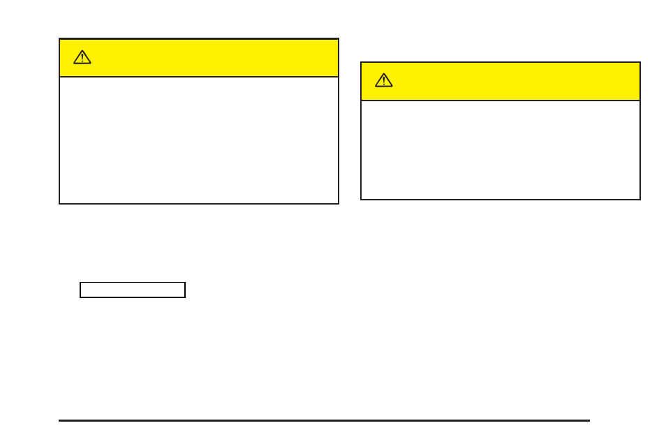 Caution | Buick 2004 Rendezvous User Manual | Page 395 / 486