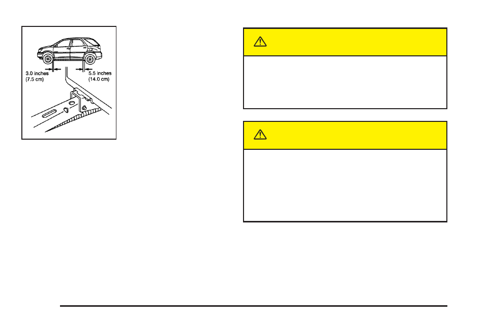 Caution | Buick 2004 Rendezvous User Manual | Page 410 / 486