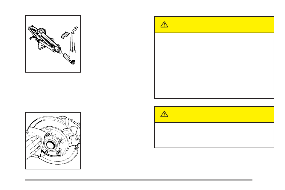 Caution | Buick 2004 Rendezvous User Manual | Page 411 / 486