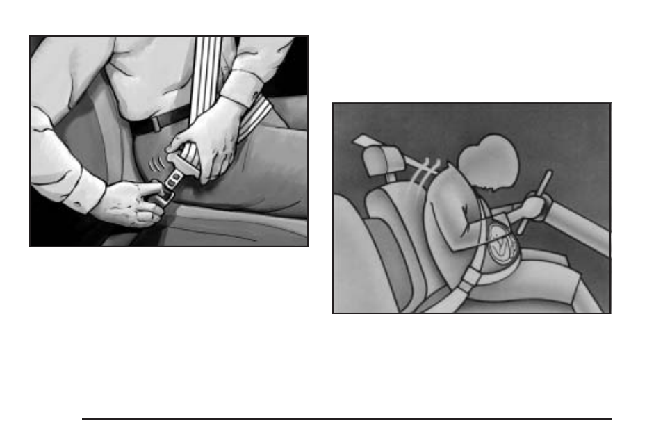 Safety belt use during pregnancy, Safety belt use during pregnancy -36 | Buick 2004 Rendezvous User Manual | Page 42 / 486