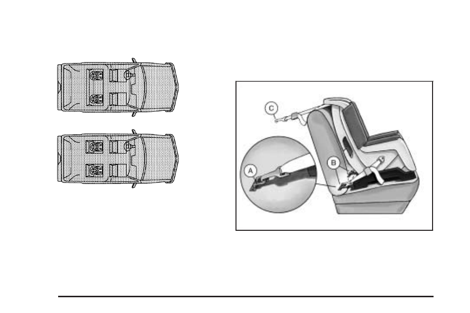 Lower anchorages and top tethers for, Children (latch system) -62 | Buick 2004 Rendezvous User Manual | Page 68 / 486