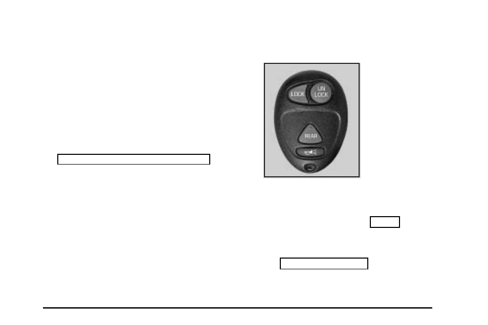 Remote keyless entry system operation, Remote keyless entry system operation -5 | Buick 2004 Rendezvous User Manual | Page 95 / 486