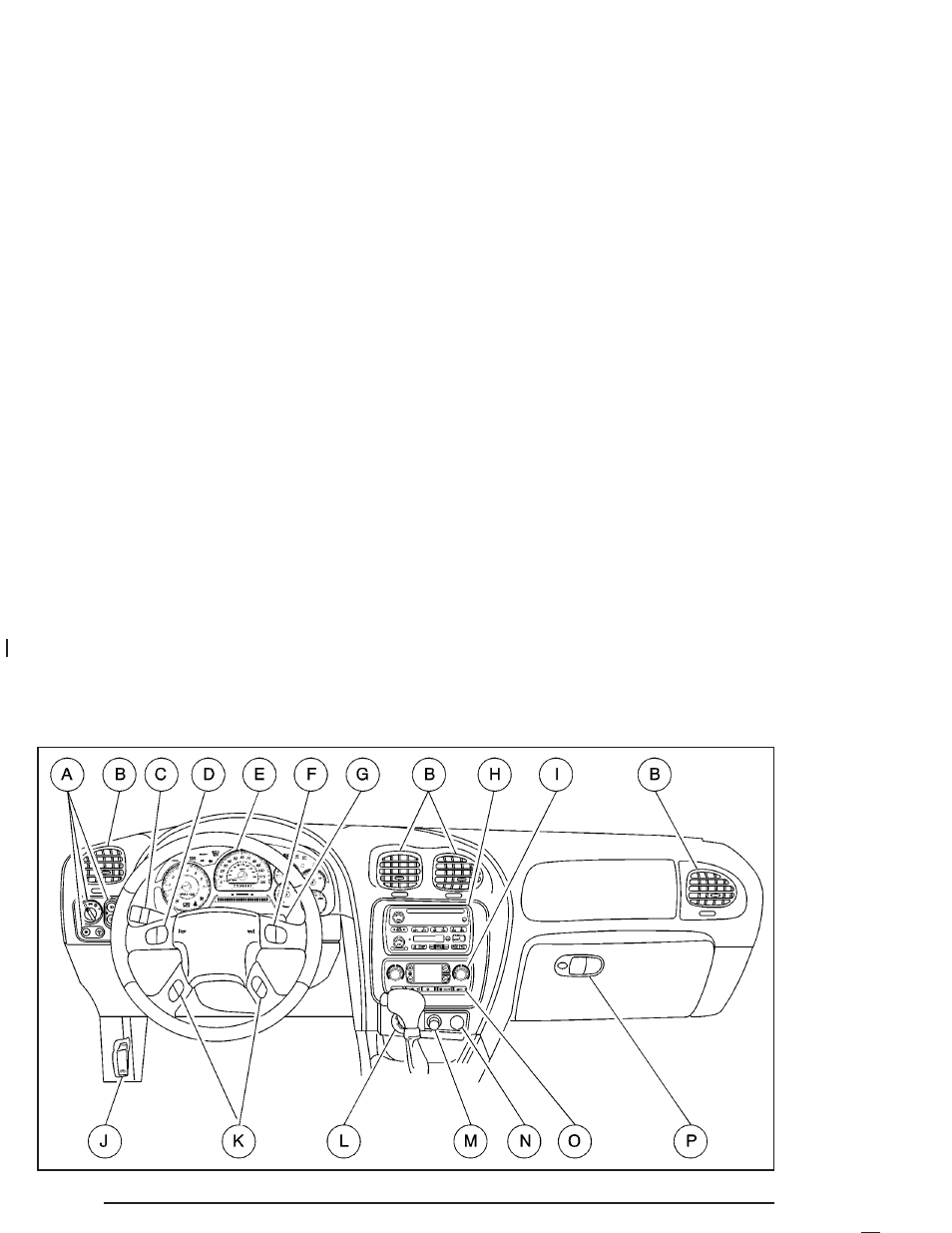 Instrument panel overview, Instrument panel overview -4 | Buick 2004 Rainier User Manual | Page 112 / 452