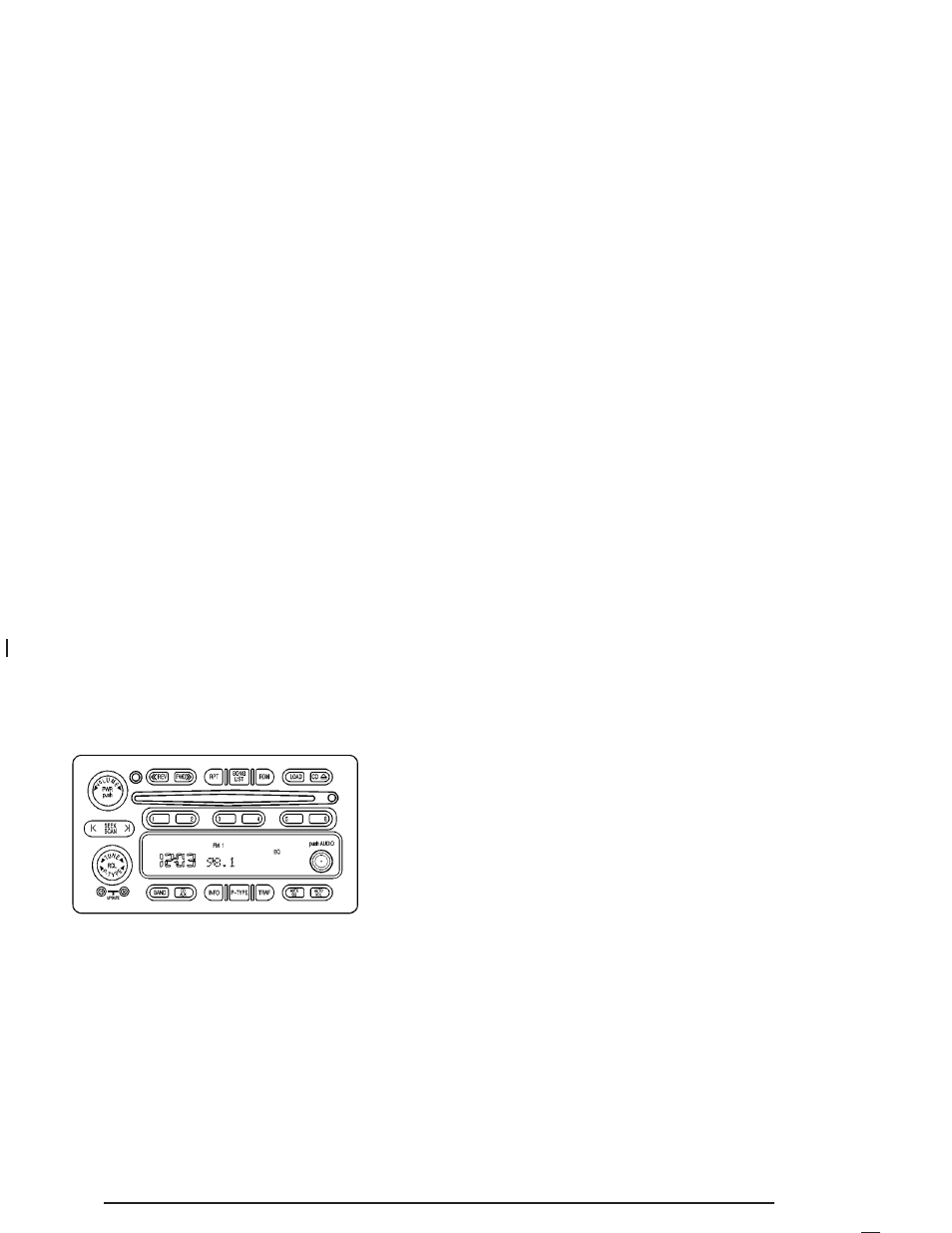 Radio with six-disc cd, Radio with six-disc cd -84, Radio data system (rds) | Buick 2004 Rainier User Manual | Page 192 / 452