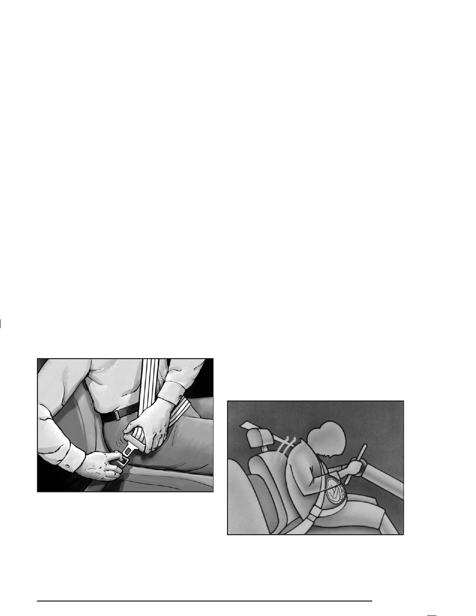 Safety belt use during pregnancy, Safety belt use during pregnancy -19 | Buick 2004 Rainier User Manual | Page 25 / 452