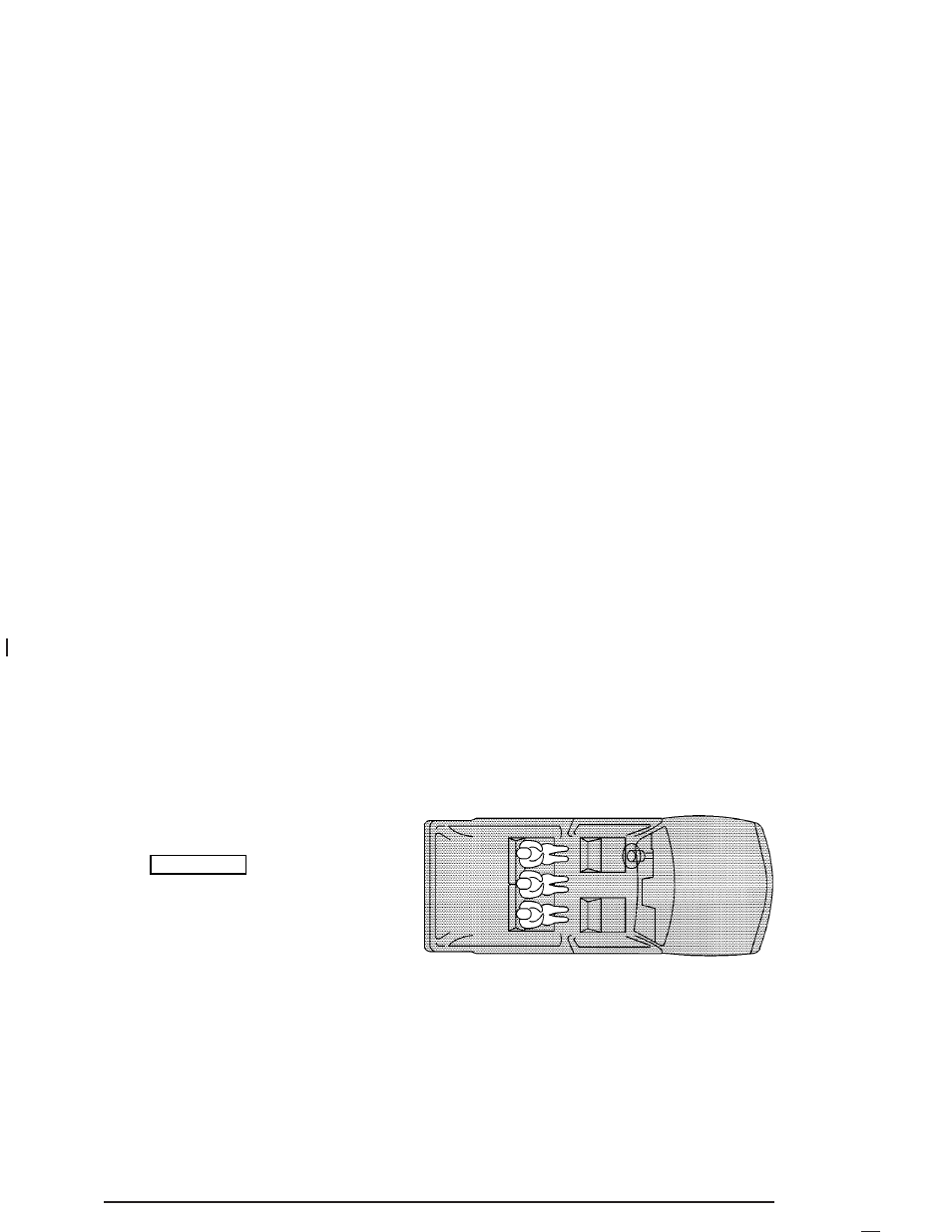 Right front passenger position, Rear seat passengers | Buick 2004 Rainier User Manual | Page 26 / 452