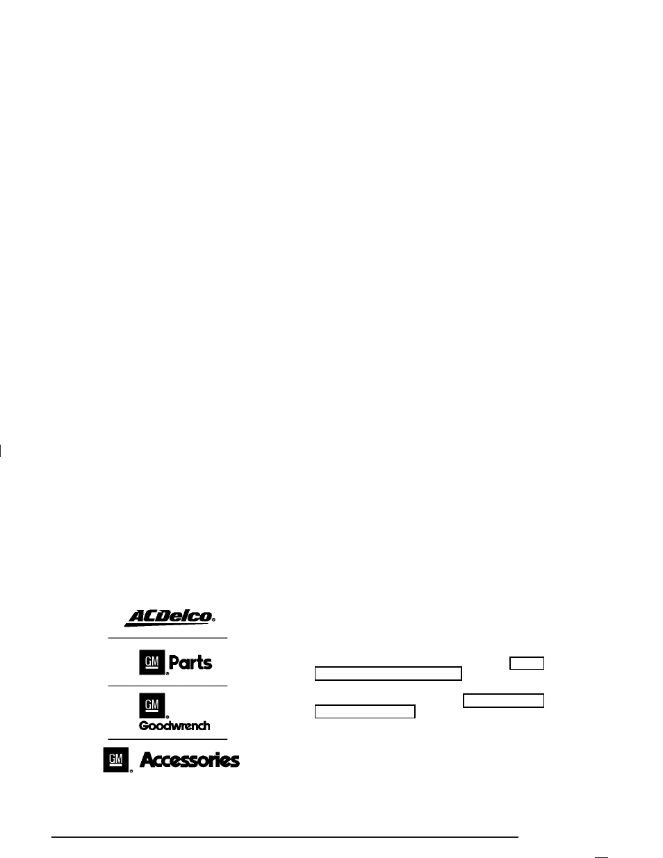 Service, Doing your own service work, Service -3 | Doing your own service work -3 | Buick 2004 Rainier User Manual | Page 291 / 452