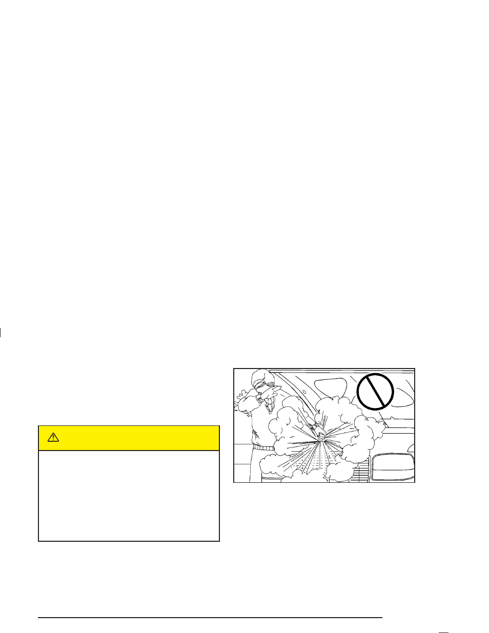 Caution | Buick 2004 Rainier User Manual | Page 323 / 452