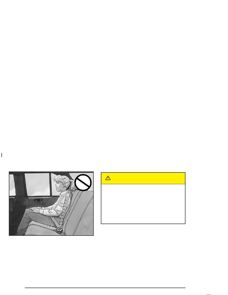Infants and young children, Infants and young children -28, Caution | Buick 2004 Rainier User Manual | Page 34 / 452