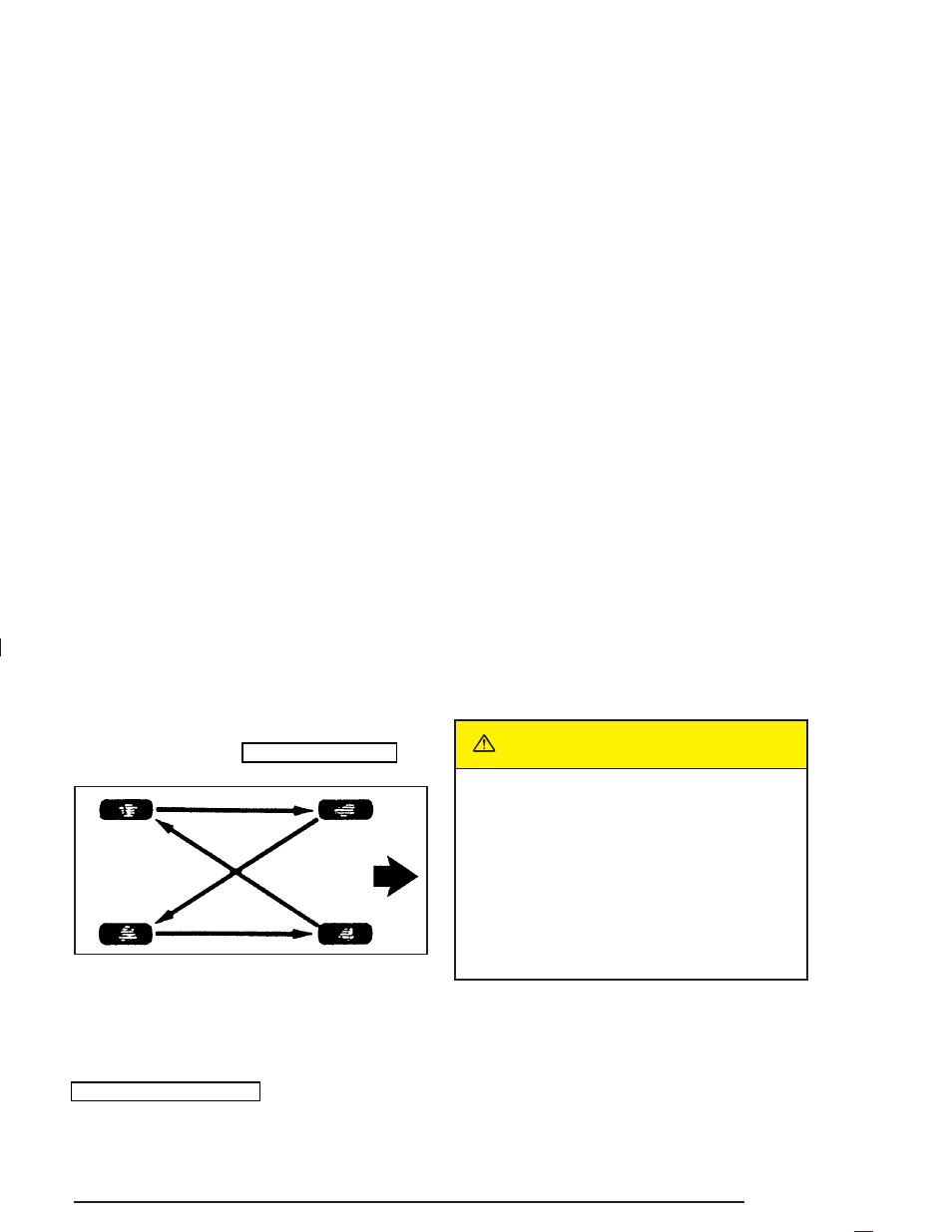 Caution | Buick 2004 Rainier User Manual | Page 357 / 452