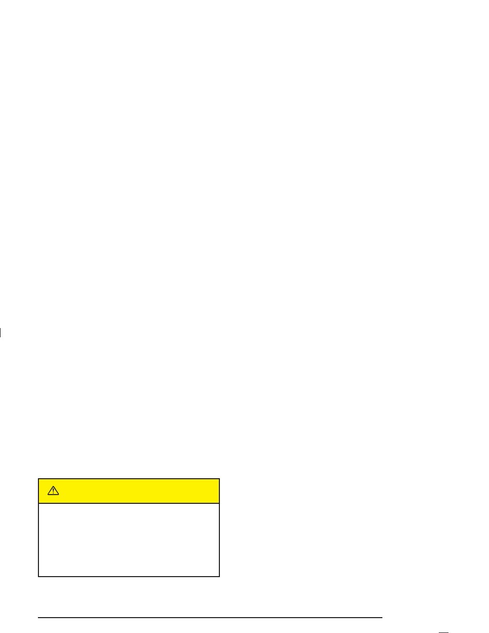 Caution | Buick 2004 Rainier User Manual | Page 413 / 452