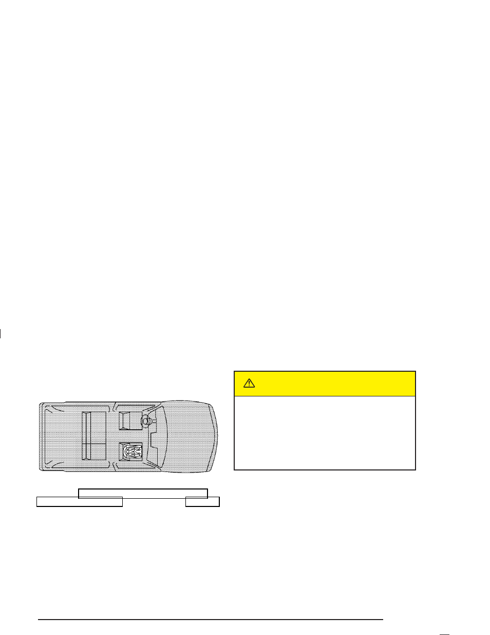 Securing a child restraint in the right, Front seat position -43, Caution | Buick 2004 Rainier User Manual | Page 49 / 452