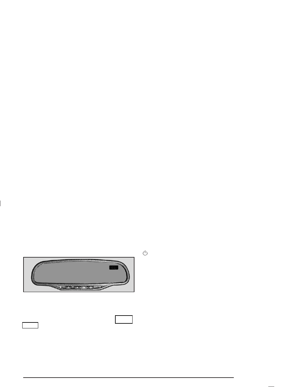 Mirrors, Mirrors -31, Automatic dimming rearview mirror with | Onstar, And compass -31, Automatic dimming rearview mirror with onstar, And compass, Mirror operation, Compass operation | Buick 2004 Rainier User Manual | Page 93 / 452