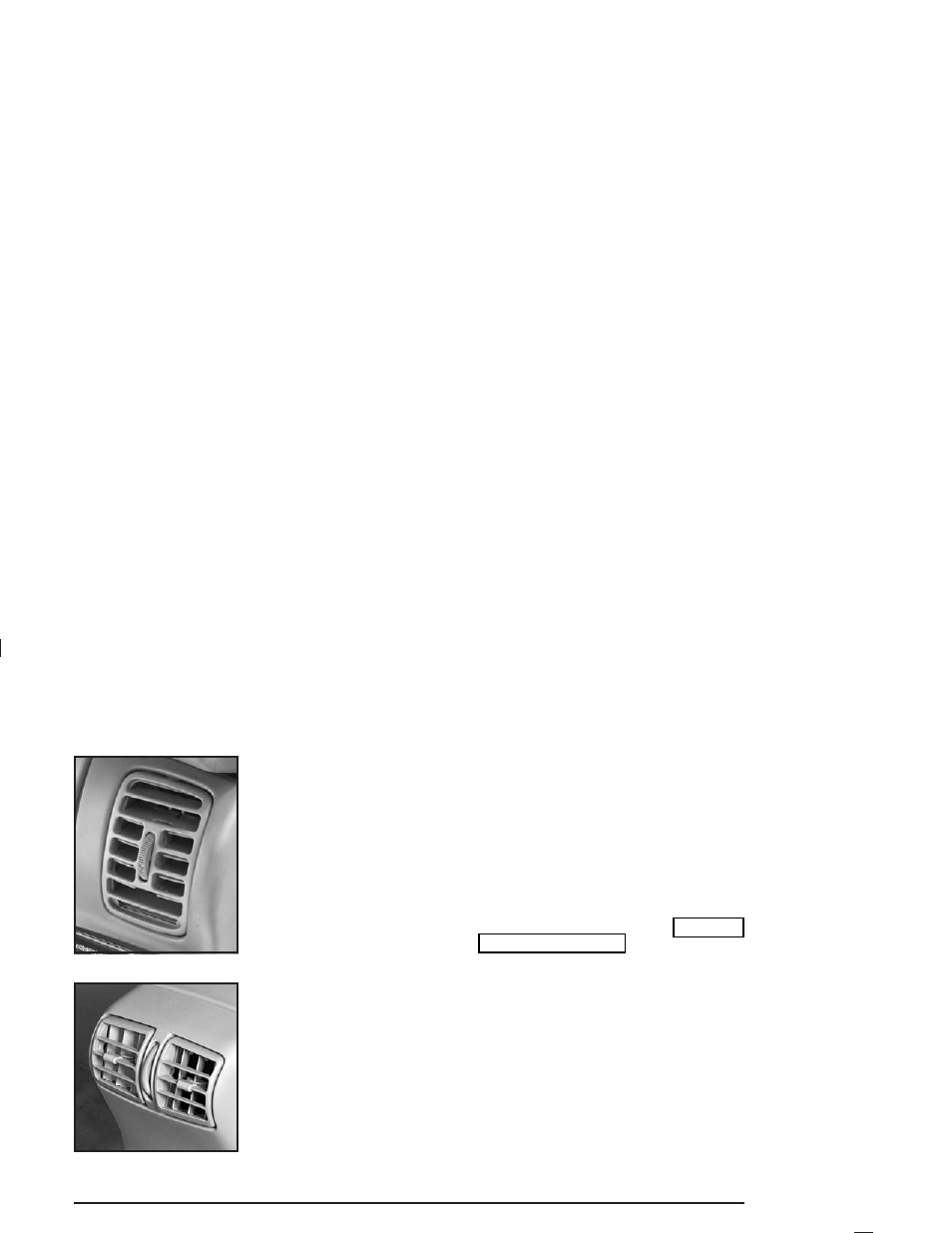 Outlet adjustment, Outlet adjustment -29 | Buick 2004 Park Avenue User Manual | Page 147 / 410