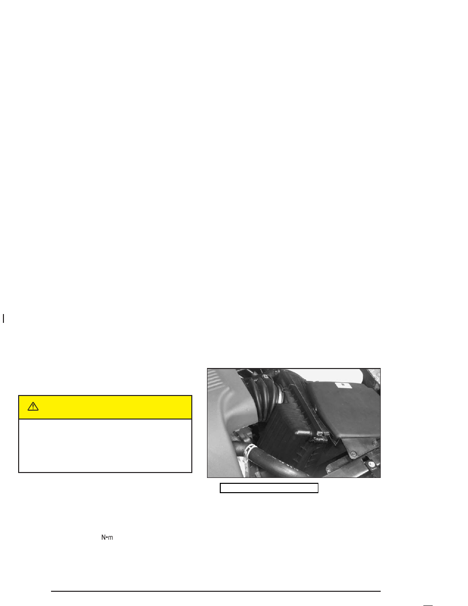 Engine air cleaner/filter, Engine air cleaner/filter -20, Engine air | Cleaner/filter, Caution | Buick 2004 Park Avenue User Manual | Page 264 / 410