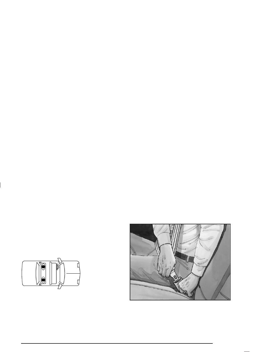 Rear seat passengers, Rear seat passengers -21 | Buick 2004 Park Avenue User Manual | Page 27 / 410