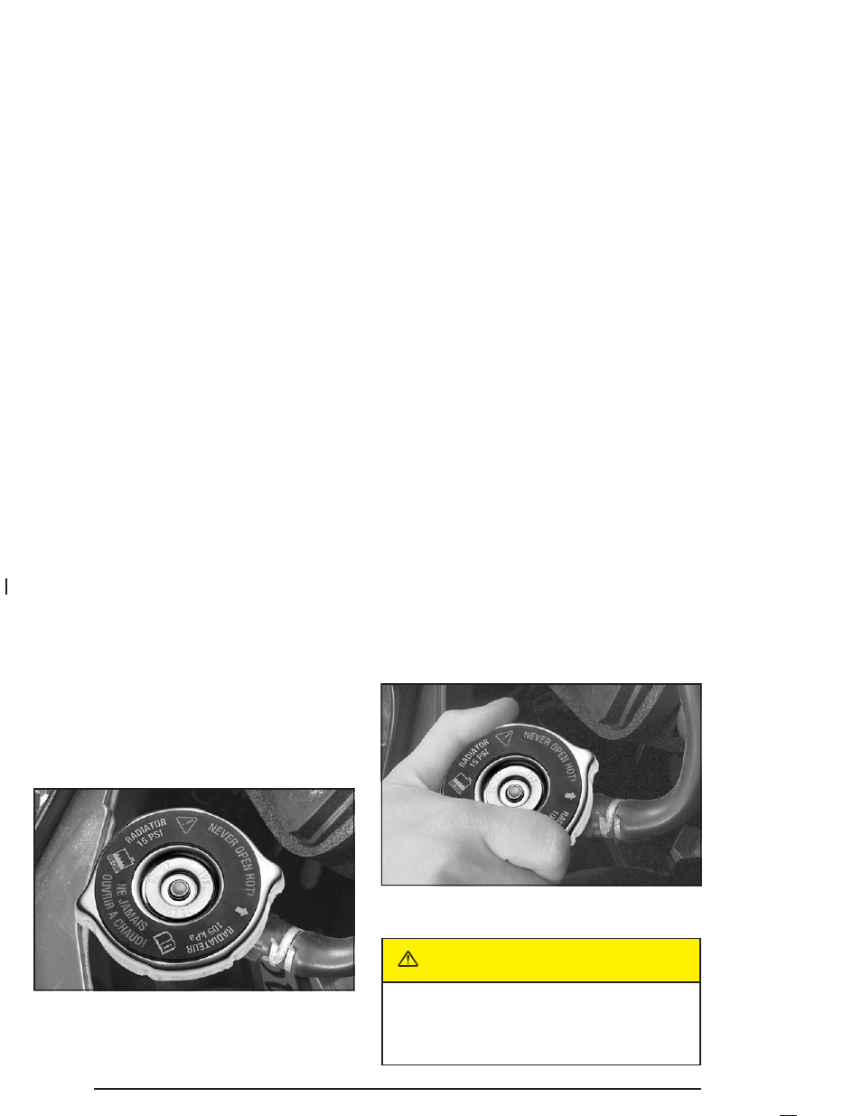 Caution | Buick 2004 Century User Manual | Page 244 / 358