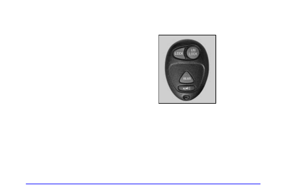 Canceling the rear door child security locks, Lockout prevention, Leaving your vehicle | Remote keyless entry system (option) | Buick 2002 Rendezvous User Manual | Page 101 / 455