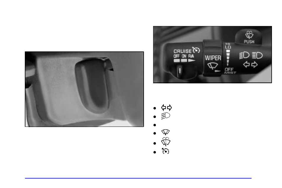 Tilt wheel, Turn signal/multifunction lever | Buick 2002 Rendezvous User Manual | Page 135 / 455