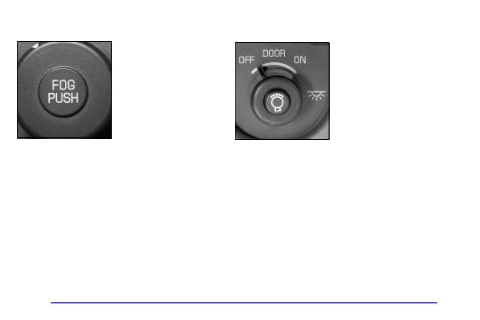 Fog lamps, Interior lamps, Instrument panel brightness control | Buick 2002 Rendezvous User Manual | Page 144 / 455