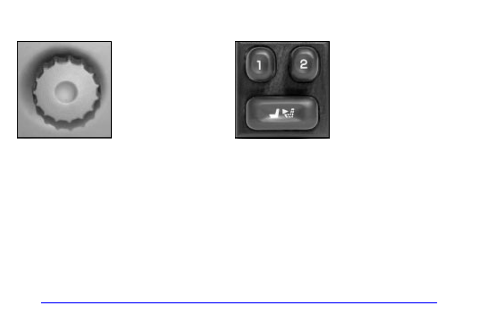 Manual lumbar, Memory seat (option) | Buick 2002 Rendezvous User Manual | Page 16 / 455