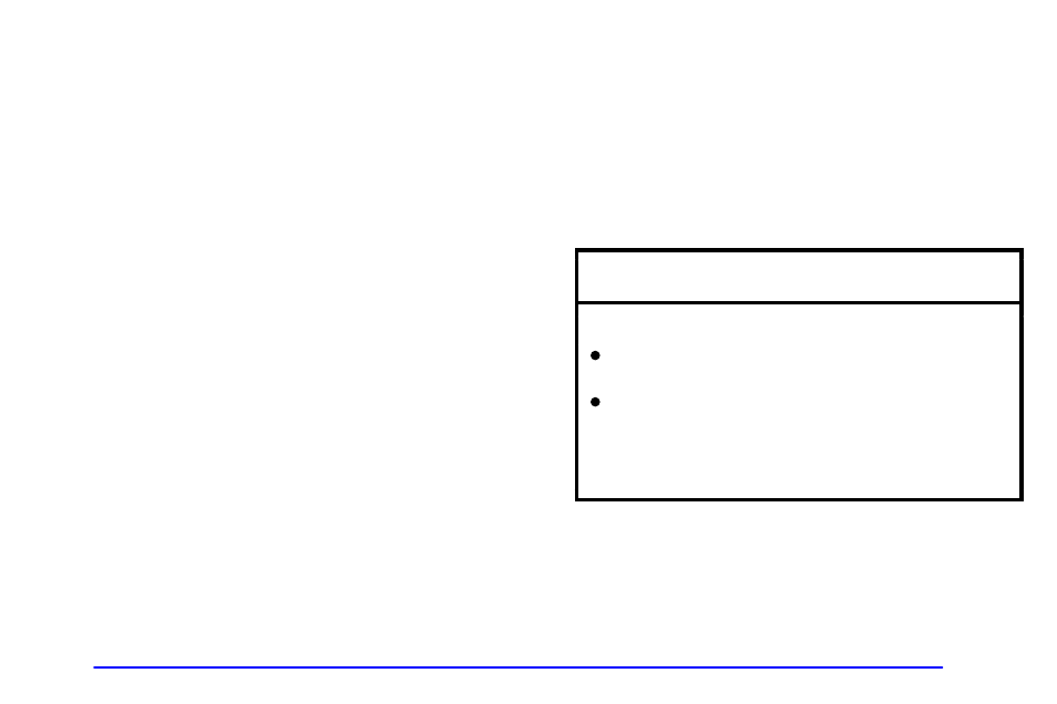 Accessory power outlets, Notice | Buick 2002 Rendezvous User Manual | Page 163 / 455